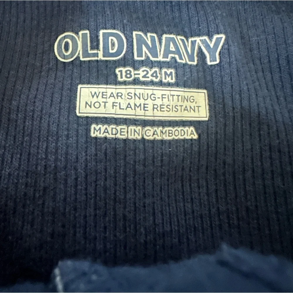 Old Navy Kids' Navy Pajama Set
